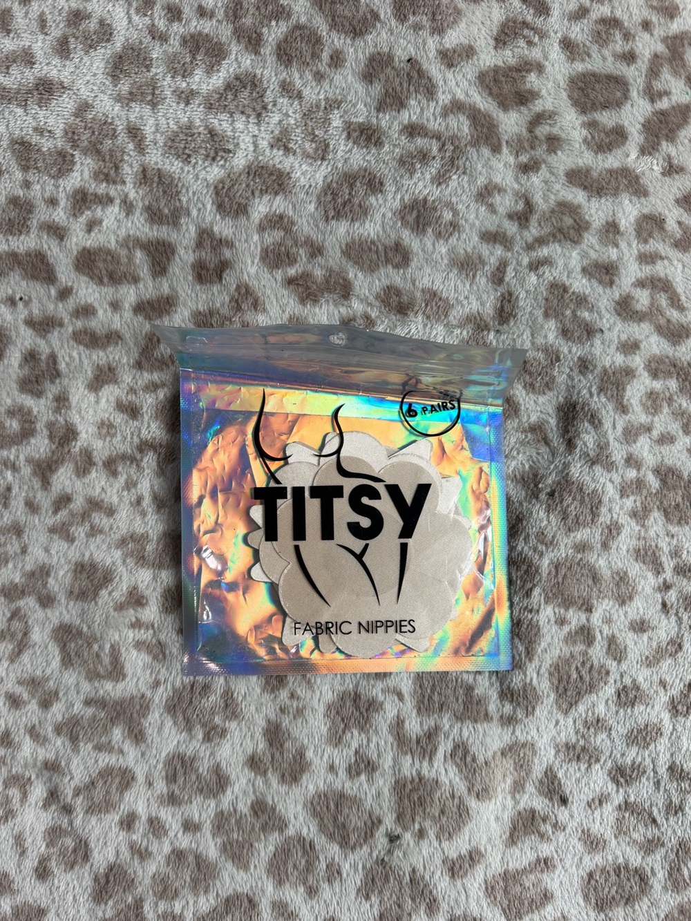 TITSY Multi-Shape Adhesive Fabric Nipple Covers Set